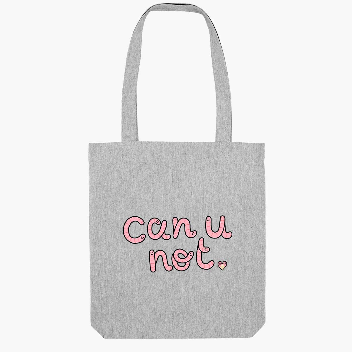 Can U Not Rude Worms Tote Bag-Sassy Accessories, Sassy Gifts, Sassy Tote Bag, STAU760-Sassy Spud