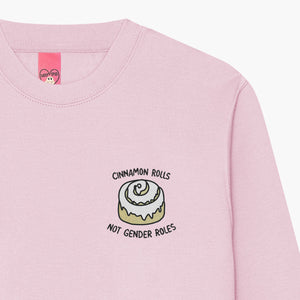 Cinnamon Rolls Embroidered Sweatshirt (Unisex)-Embroidered Clothing, Embroidered Sweatshirt, JH030-Sassy Spud
