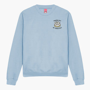 Cinnamon Rolls Embroidered Sweatshirt (Unisex)-Embroidered Clothing, Embroidered Sweatshirt, JH030-Sassy Spud