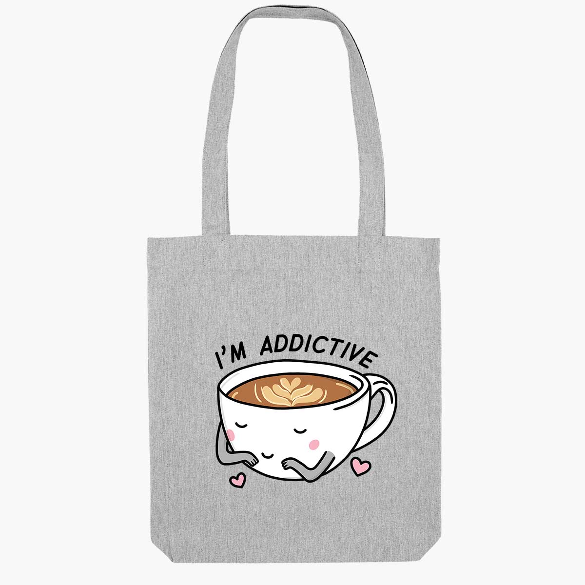 Coffee Addict Tote Bag-Sassy Accessories, Sassy Gifts, Sassy Tote Bag, STAU760-Sassy Spud