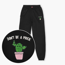 Afbeelding laden in Galerijviewer, Don&#39;t Be A Prick Embroidered Joggers (Unisex)-Embroidered Clothing, Embroidered Joggers, JH072-Sassy Spud