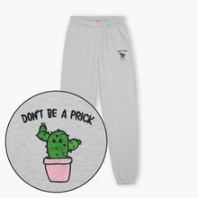 Load image into Gallery viewer, Don&#39;t Be A Prick Embroidered Joggers (Unisex)-Embroidered Clothing, Embroidered Joggers, JH072-Sassy Spud