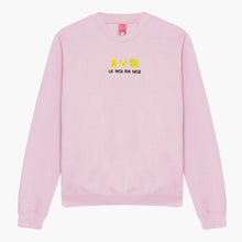 Load image into Gallery viewer, Eat Pasta Run Fasta Embroidered Sweatshirt (Unisex)-Embroidered Clothing, Embroidered Sweatshirt, JH030-Sassy Spud