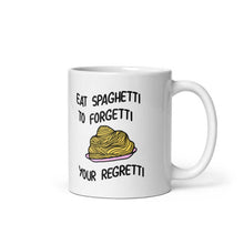 Laden Sie das Bild in den Galerie-Viewer, Eat Spaghetti Coffee Mug-Funny Gift, Funny Coffee Mug, 11oz White Ceramic-Sassy Spud