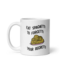 Laden Sie das Bild in den Galerie-Viewer, Eat Spaghetti Coffee Mug-Funny Gift, Funny Coffee Mug, 11oz White Ceramic-Sassy Spud