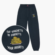 Afbeelding laden in Galerijviewer, Eat Spaghetti Embroidered Joggers (Unisex)-Embroidered Clothing, Embroidered Joggers, JH072-Sassy Spud