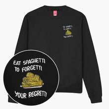 Laden Sie das Bild in den Galerie-Viewer, Eat Spaghetti Embroidered Sweatshirt (Unisex)-Embroidered Clothing, Embroidered Sweatshirt, JH030-Sassy Spud