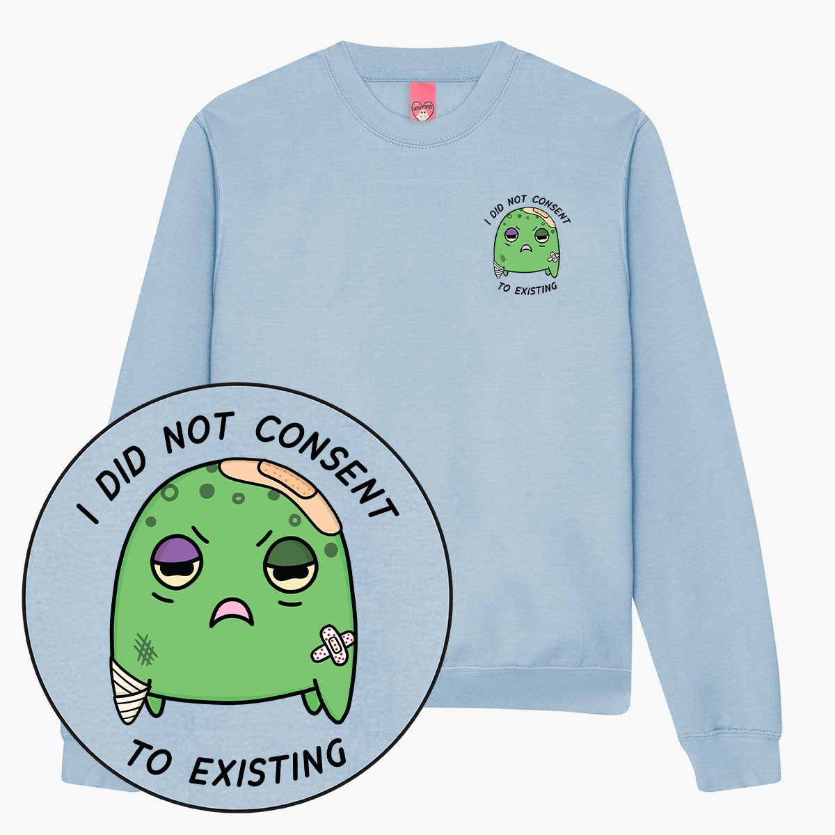 Existential Crisis Sweatshirt (Unisex)-Printed Clothing, Printed Sweatshirt, JH030-Sassy Spud