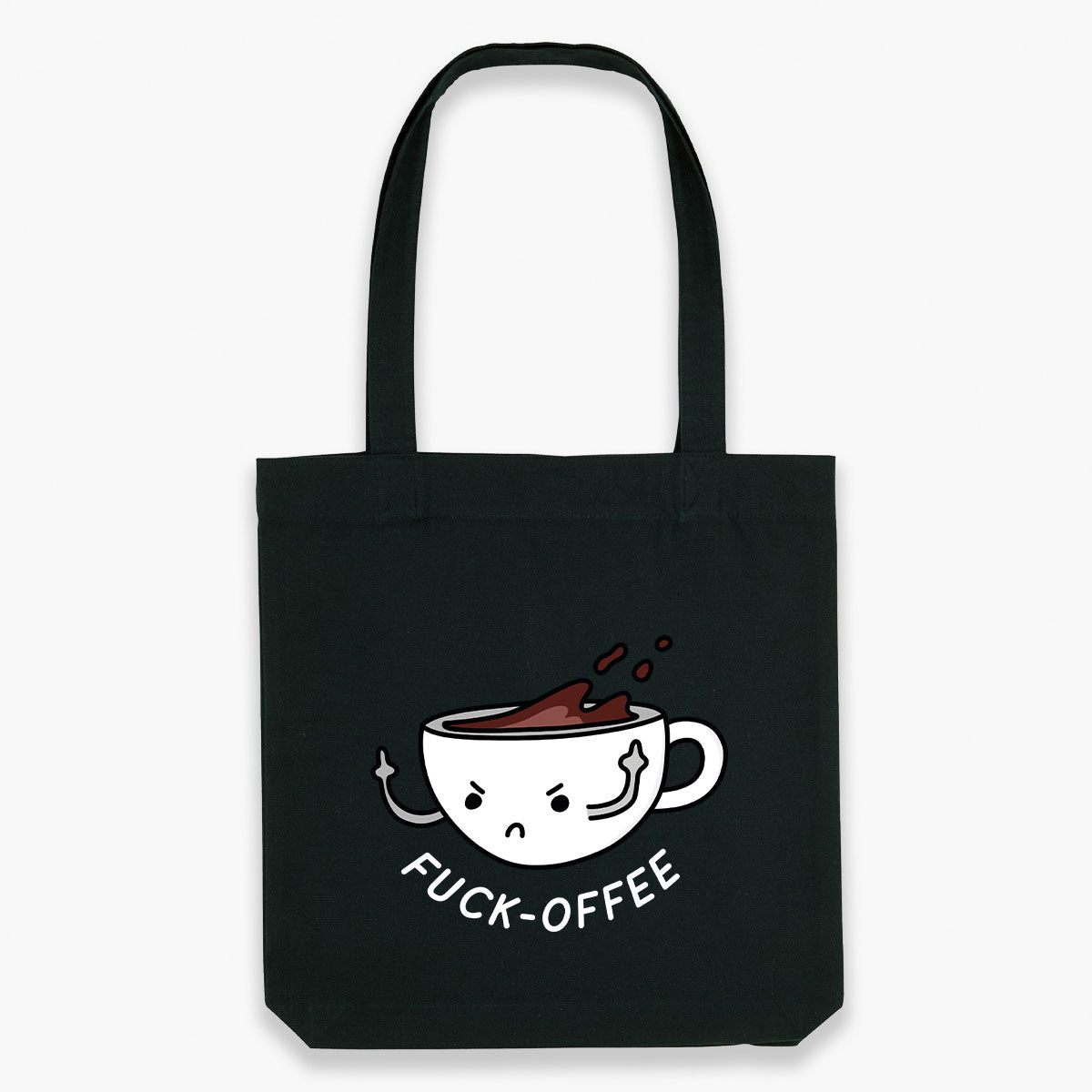 F*ck-offee Tote Bag-Sassy Accessories, Sassy Gifts, Sassy Tote Bag, STAU760-Sassy Spud