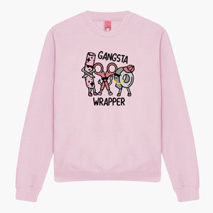 Gangster Wrapper Christmas Jumper (Unisex)-Embroidered Clothing, Embroidered Sweatshirt, JH030-Sassy Spud