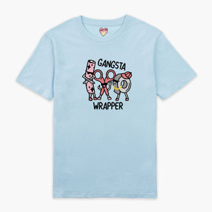 Gangster Wrapper Christmas T-Shirt (Unisex)-Printed Clothing, Printed T Shirt, EP01-Sassy Spud