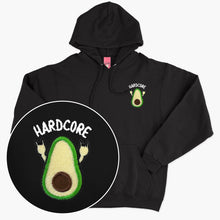 Load image into Gallery viewer, Hardcore Embroidered Hoodie (Unisex)-Embroidered Clothing, Embroidered Hoodie, JH001-Sassy Spud