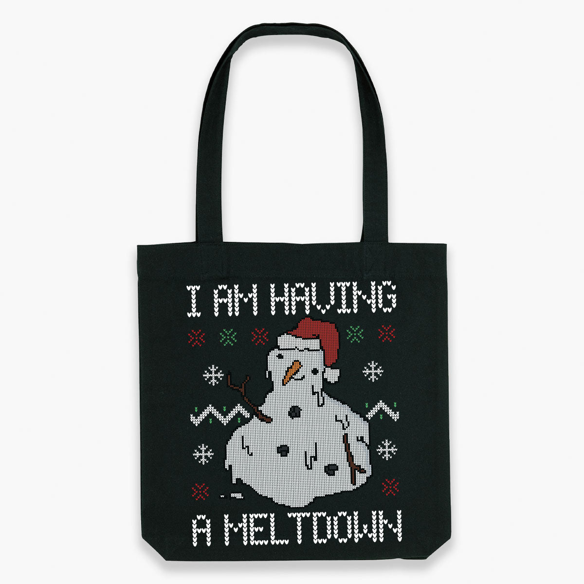 Having A Meltdown Christmas Tote Bag-Sassy Accessories, Sassy Gifts, Sassy Tote Bag, STAU760-Sassy Spud