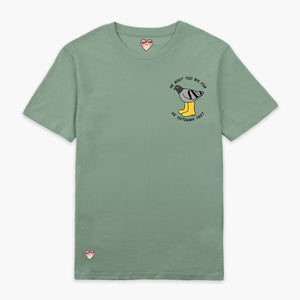 He Boot Too Big T-Shirt (Unisex)-Printed Clothing, Printed T Shirt, EP01-Sassy Spud
