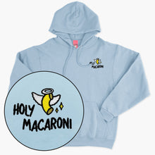 Load image into Gallery viewer, Holy Macaroni Embroidered Hoodie (Unisex)-Embroidered Clothing, Embroidered Hoodie, JH001-Sassy Spud
