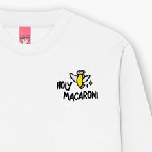 Laden Sie das Bild in den Galerie-Viewer, Holy Macaroni Embroidered Sweatshirt (Unisex)-Embroidered Clothing, Embroidered Sweatshirt, JH030-Sassy Spud