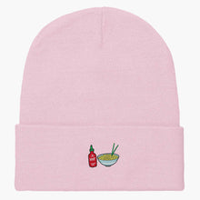 Afbeelding laden in Galerijviewer, Hot Noodles Embroidered Beanie-Embroidered Clothing, Embroidered Beanie, BB45-Sassy Spud
