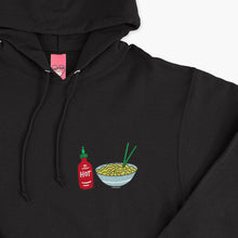 Load image into Gallery viewer, Hot Noodles Embroidered Hoodie (Unisex)-Embroidered Clothing, Embroidered Hoodie, JH001-Sassy Spud