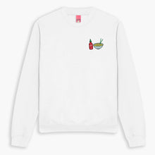 Afbeelding laden in Galerijviewer, Hot Noodles Embroidered Sweatshirt (Unisex)-Embroidered Clothing, Embroidered Sweatshirt, JH030-Sassy Spud