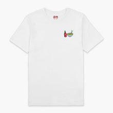 Afbeelding laden in Galerijviewer, Hot Noodles Embroidered T-Shirt (Unisex)-Embroidered Clothing, Embroidered T Shirt, EP01-Sassy Spud