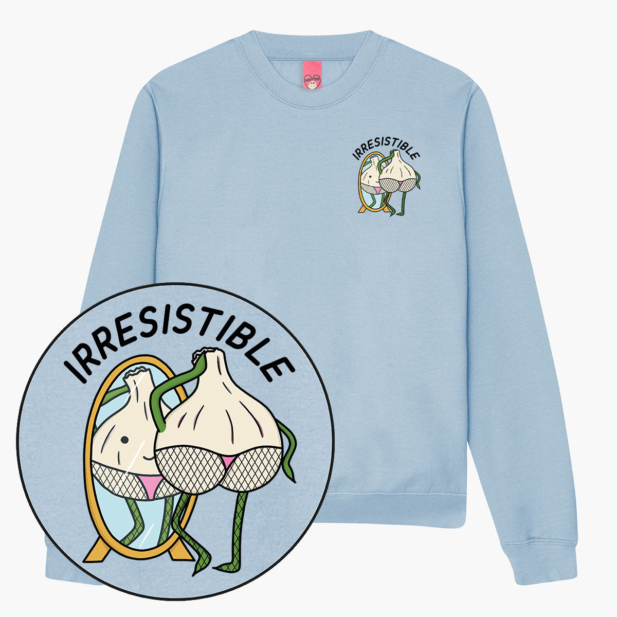 Irresistible Sweatshirt (Unisex)-Printed Clothing, Printed Sweatshirt, JH030-Sassy Spud