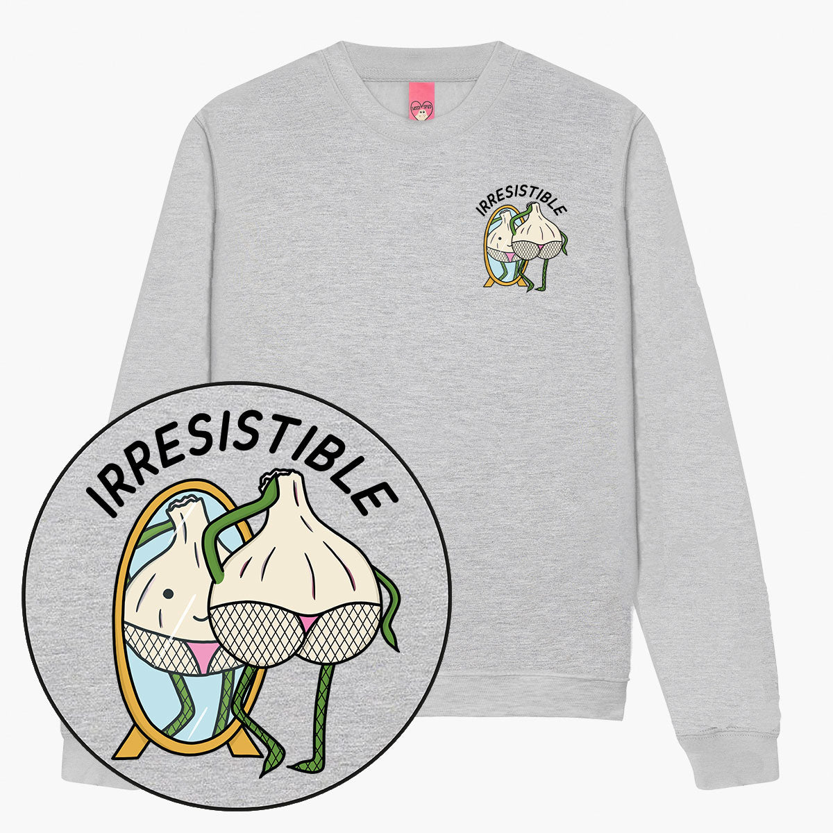 Irresistible Sweatshirt (Unisex)-Printed Clothing, Printed Sweatshirt, JH030-Sassy Spud
