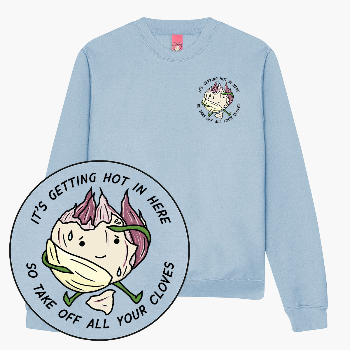 It's Getting Hot Sweatshirt (Unisex)-Printed Clothing, Printed Sweatshirt, JH030-Sassy Spud