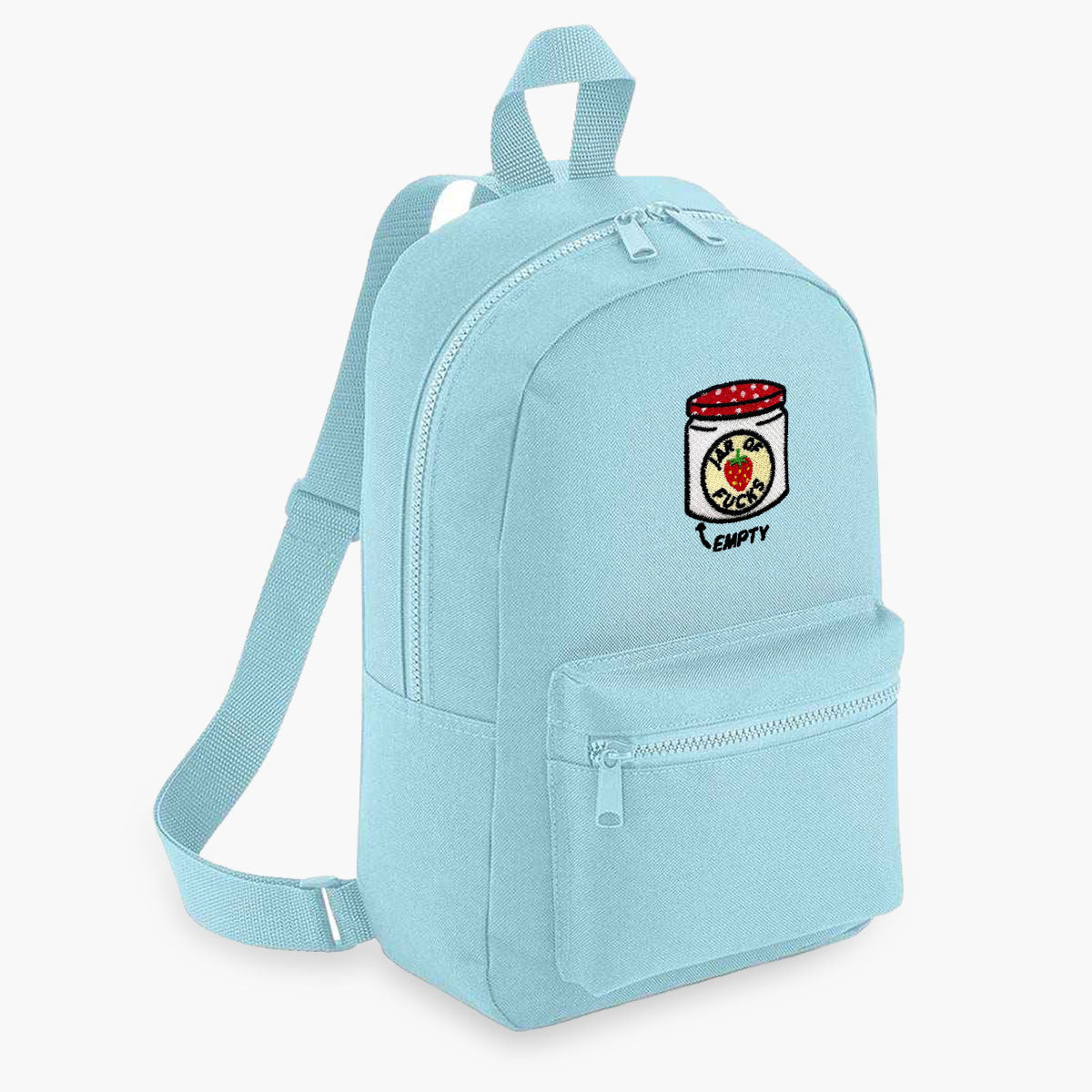 Jam Jar Embroidered Mini Backpack-Sassy Accessories, Sassy Gifts, Sassy Mini Backpack, BG153-Sassy Spud