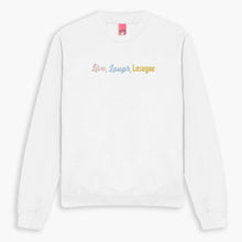 Laden Sie das Bild in den Galerie-Viewer, Live Laugh Lasagna Embroidered Sweatshirt (Unisex)-Embroidered Clothing, Embroidered Sweatshirt, JH030-Sassy Spud