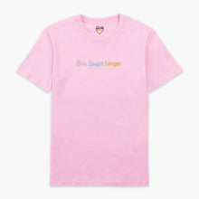 Laden Sie das Bild in den Galerie-Viewer, Live Laugh Lasagna Embroidered T-Shirt (Unisex)-Embroidered Clothing, Embroidered T Shirt, EP01-Sassy Spud