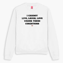 Laden Sie das Bild in den Galerie-Viewer, Live Laugh Love Sweatshirt (Unisex)-Printed Clothing, Printed Sweatshirt, JH030-Sassy Spud