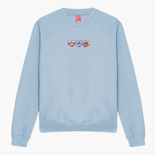 Load image into Gallery viewer, Love Hearts Embroidered Sweatshirt (Unisex)-Embroidered Clothing, Embroidered Sweatshirt, JH030-Sassy Spud