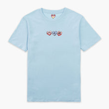 Load image into Gallery viewer, Love Hearts Embroidered T-Shirt (Unisex)-Embroidered Clothing, Embroidered T Shirt, EP01-Sassy Spud