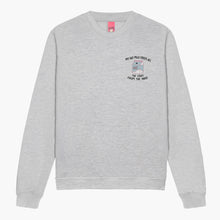 Afbeelding laden in Galerijviewer, My Oat Milk Frees All The Cows From The Yard Embroidered Sweatshirt (Unisex)-Embroidered Clothing, Embroidered Sweatshirt, JH030-Sassy Spud