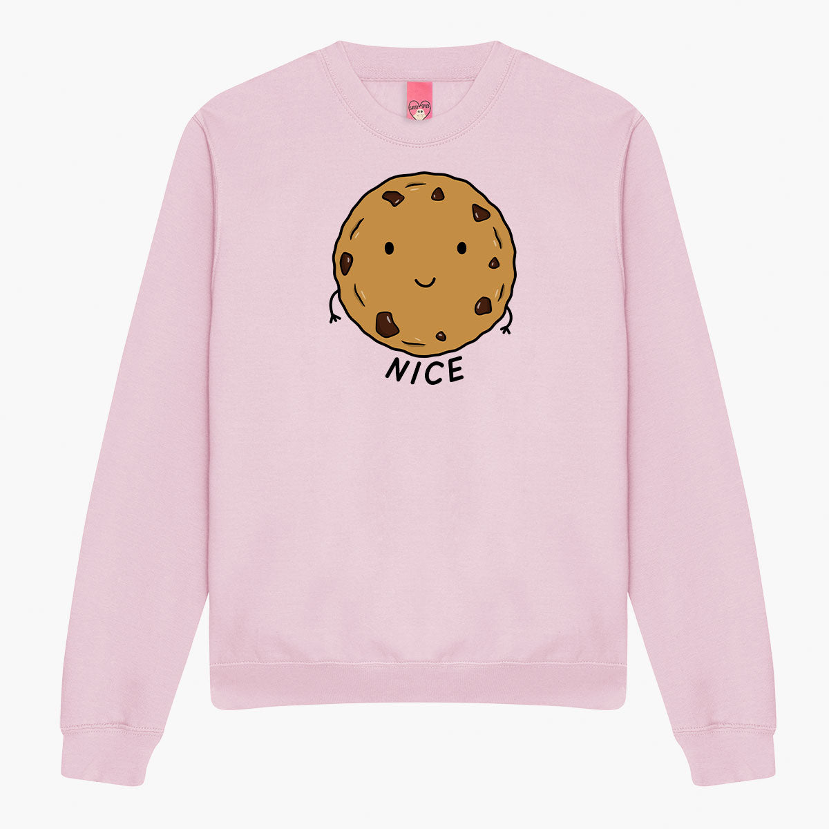 Nice Cookie Christmas Jumper (Unisex)-Printed Clothing, Printed Sweatshirt, JH030-Sassy Spud