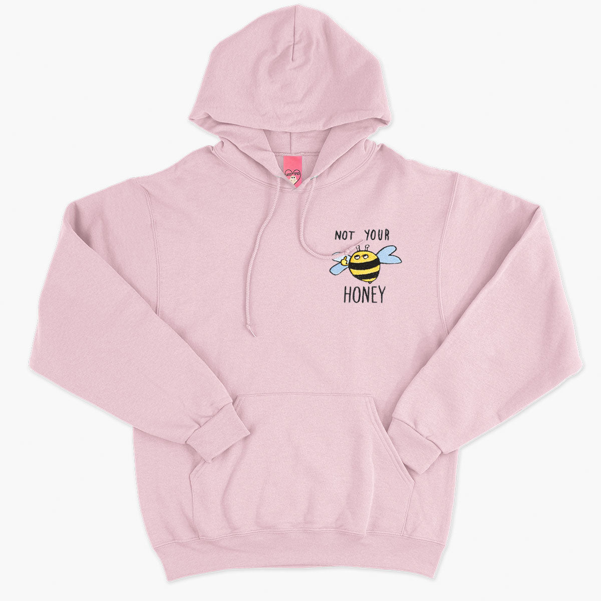 Not Your Honey Embroidered Hoodie (Unisex)-Embroidered Clothing, Embroidered Hoodie, JH001-Sassy Spud