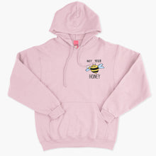 Afbeelding laden in Galerijviewer, Not Your Honey Embroidered Hoodie (Unisex)-Embroidered Clothing, Embroidered Hoodie, JH001-Sassy Spud