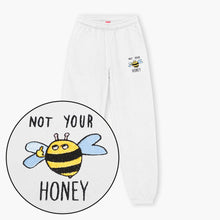 Laden Sie das Bild in den Galerie-Viewer, Not Your Honey Embroidered Joggers (Unisex)-Embroidered Clothing, Embroidered Joggers, JH072-Sassy Spud