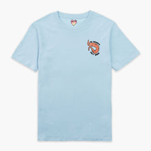 Afbeelding laden in Galerijviewer, Orange Worm On A String Embroidered T-Shirt (Unisex)-Embroidered Clothing, Embroidered T Shirt, EP01-Sassy Spud