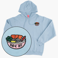 Load image into Gallery viewer, Pho-k Off Embroidered Hoodie (Unisex)-Embroidered Clothing, Embroidered Hoodie, JH001-Sassy Spud