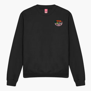 Pho-k Off Embroidered Sweatshirt (Unisex)-Embroidered Clothing, Embroidered Sweatshirt, JH030-Sassy Spud