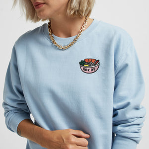 Pho-k Off Embroidered Sweatshirt (Unisex)-Embroidered Clothing, Embroidered Sweatshirt, JH030-Sassy Spud