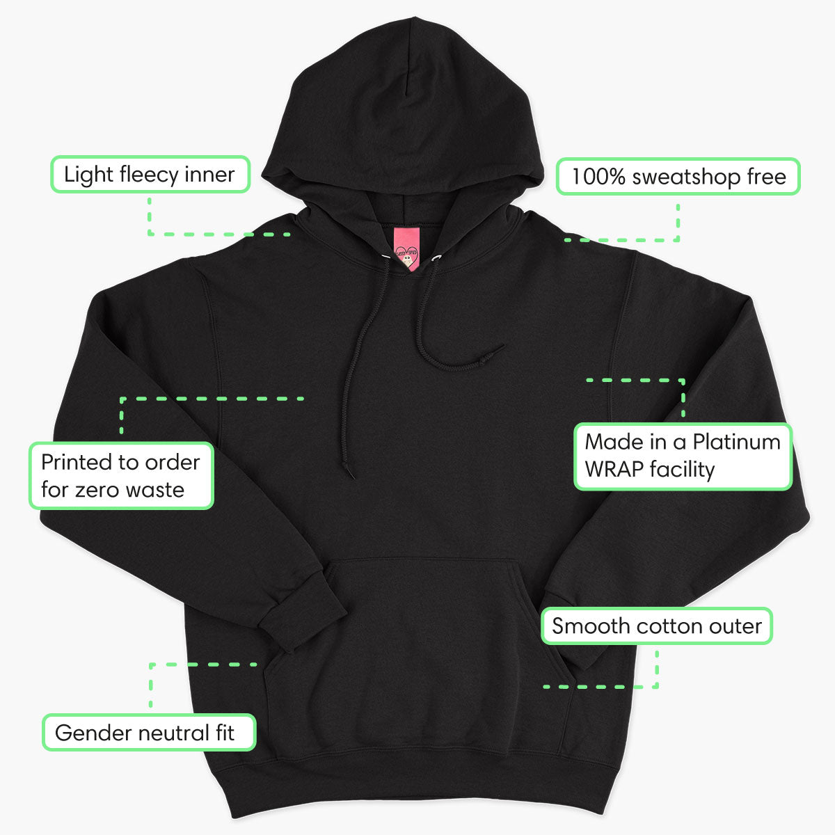 Pigeon Poo Hoodie (Unisex)-Printed Clothing, Printed Hoodie, JH001-Sassy Spud