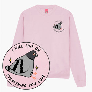 Pigeon Poo Sweatshirt (Unisex)-Printed Clothing, Printed Sweatshirt, JH030-Sassy Spud