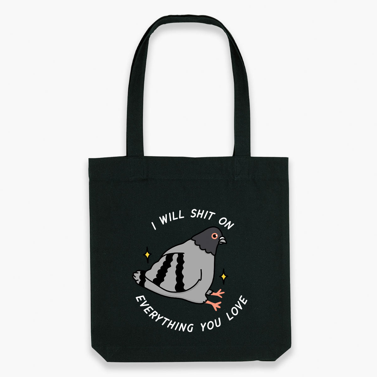 Pigeon Poo Tote Bag-Sassy Accessories, Sassy Gifts, Sassy Tote Bag, STAU760-Sassy Spud