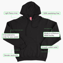 Load image into Gallery viewer, Pizza Slut Embroidered Hoodie (Unisex)-Embroidered Clothing, Embroidered Hoodie, JH001-Sassy Spud