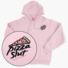 Afbeelding laden in Galerijviewer, Pizza Slut Embroidered Hoodie (Unisex)-Embroidered Clothing, Embroidered Hoodie, JH001-Sassy Spud