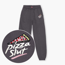 Load image into Gallery viewer, Pizza Slut Embroidered Joggers (Unisex)-Embroidered Clothing, Embroidered Joggers, JH072-Sassy Spud