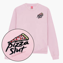 Laden Sie das Bild in den Galerie-Viewer, Pizza Slut Embroidered Sweatshirt (Unisex)-Embroidered Clothing, Embroidered Sweatshirt, JH030-Sassy Spud