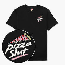 Laden Sie das Bild in den Galerie-Viewer, Pizza Slut Embroidered T-Shirt (Unisex)-Embroidered Clothing, Embroidered T Shirt, EP01-Sassy Spud